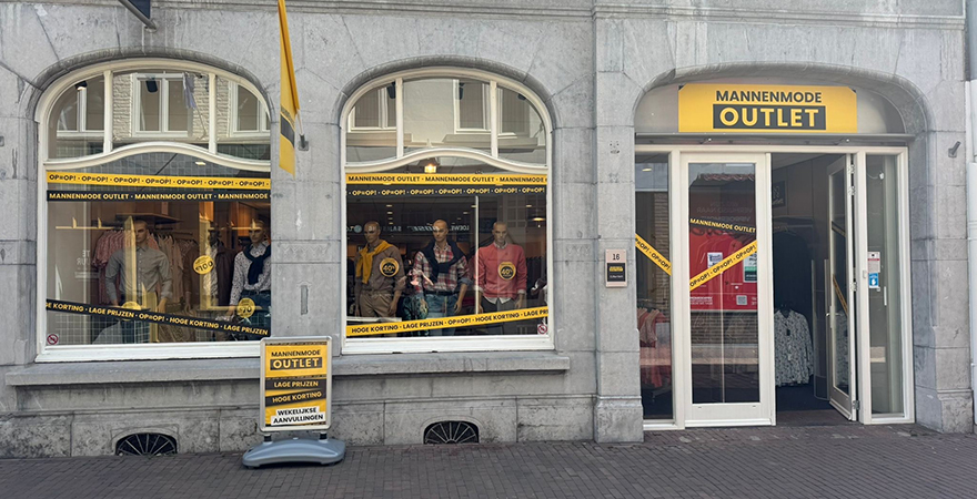 Mannenmode Outlet Roermond
